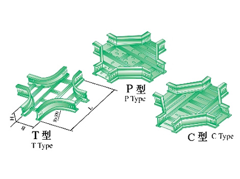 XQJ-TJ-T、P、C-04型大跨距水平四通橋架